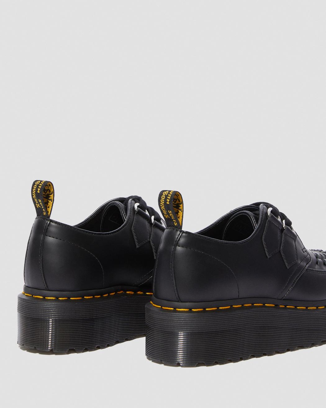 Pantofi Platforma Dr Martens Sidney Creeper Barbati Negrii